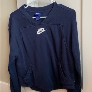 Nike navy V-neck
